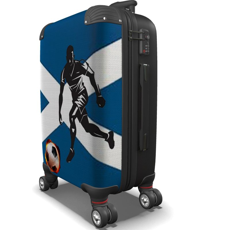 Scotland Carry on Suitcase for Euros 2024