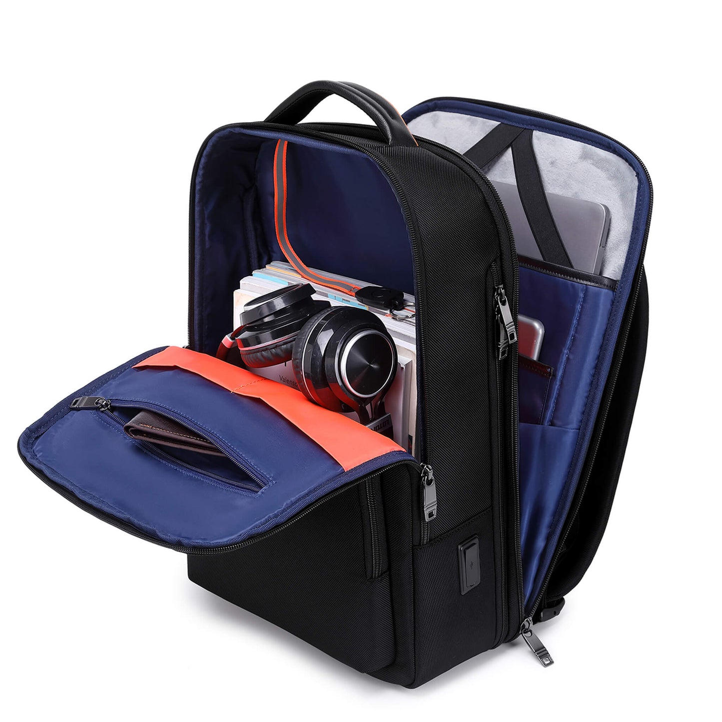 TPB003 Troop London Urban Expandable Laptop Backpack, Business Backpack, College Backpack-14