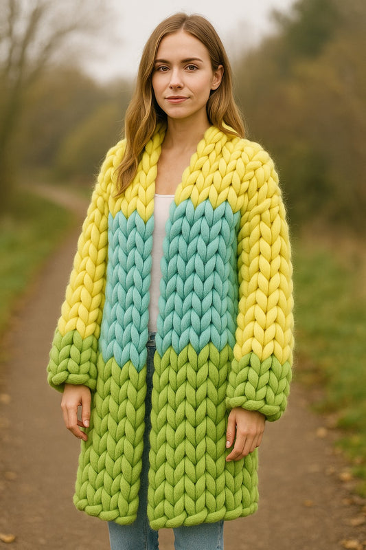 Handmade Merino Wool Coat