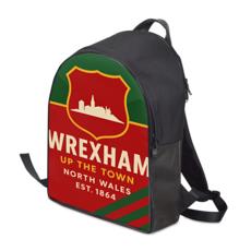Backpack with customised Wrexham Football Club Design
